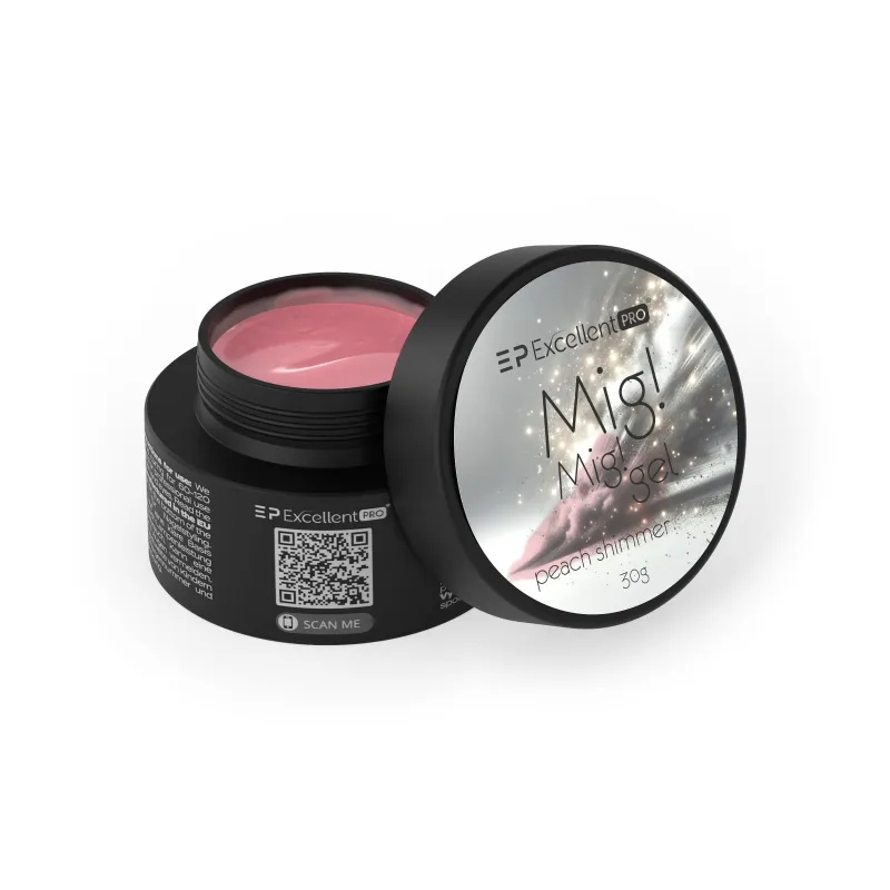 Excellent PRO MIG! MIG! GEL PEACH SHIMMER 30g