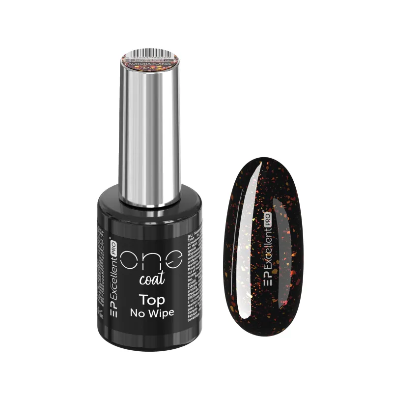 Excellent PRO Top No Wipe With Effect AURORA FLAKES 11g