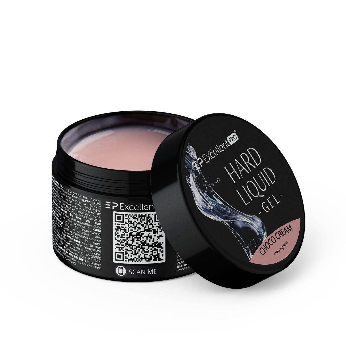 Excellent PRO Hard Liquid Gel Choco Cream 50g