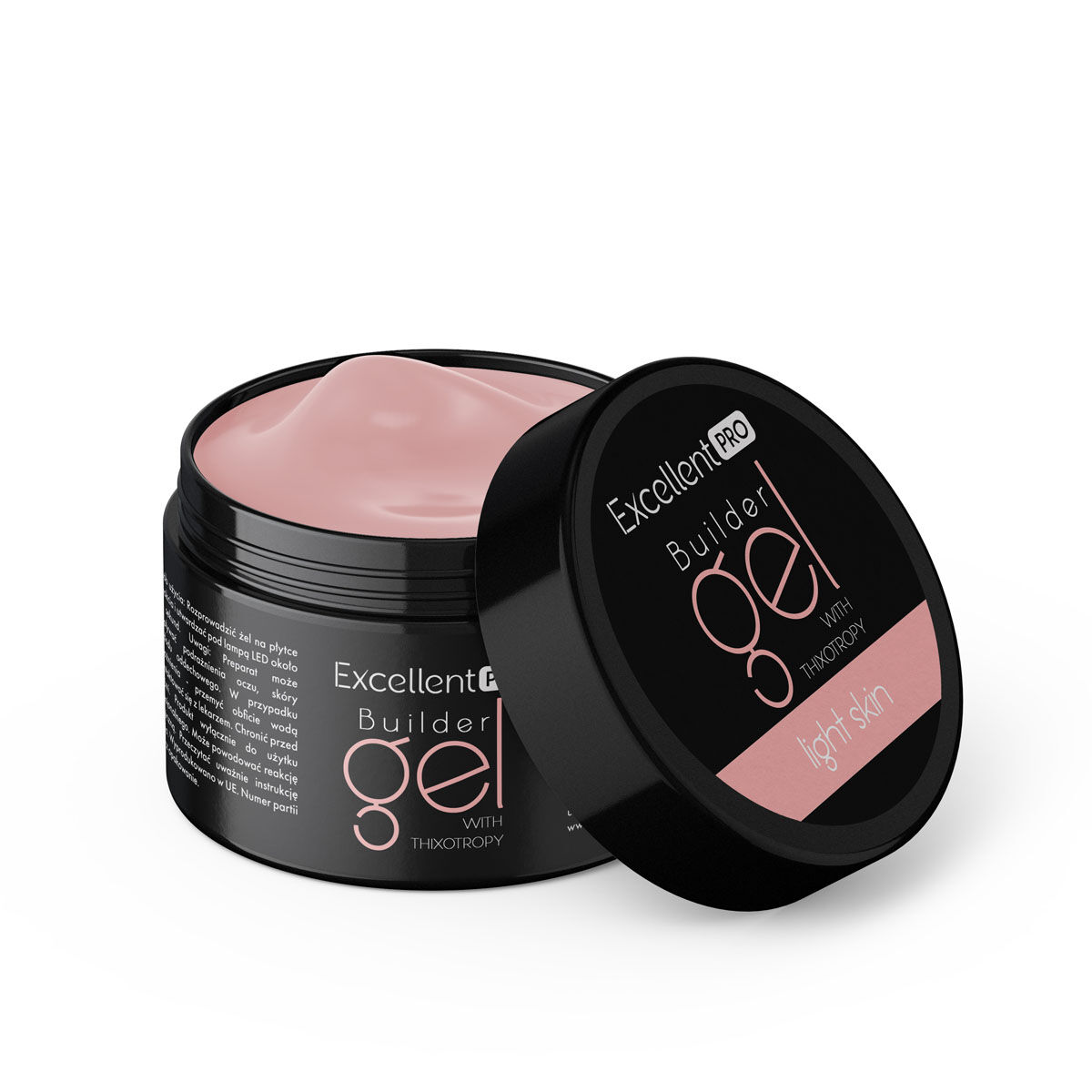 Excellent PRO Builder gel with thixotropy light skin 5g