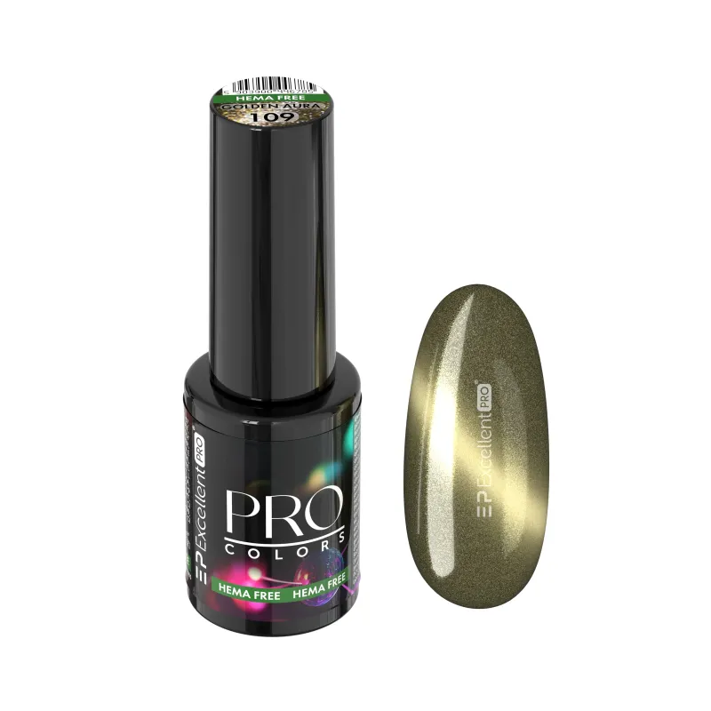Excellent PRO Colors HemaFree CatEye 109 GOLDEN AURA 7g