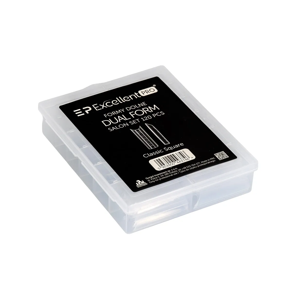 Excellent PRO Formy dolne dual form Classic Square 120 szt