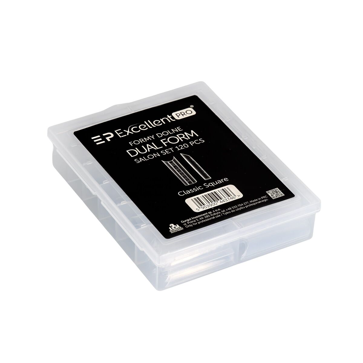 Excellent PRO Formy dolne dual form Classic Square 120 szt