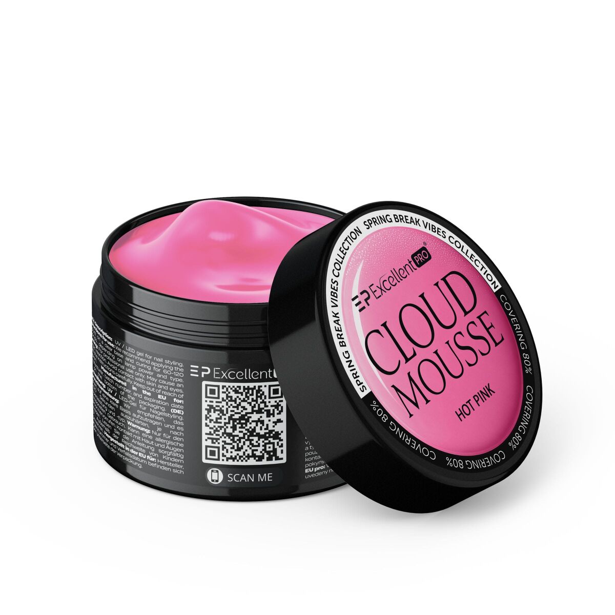 Excellent PRO Cloud Mousse HOT PINK 15g