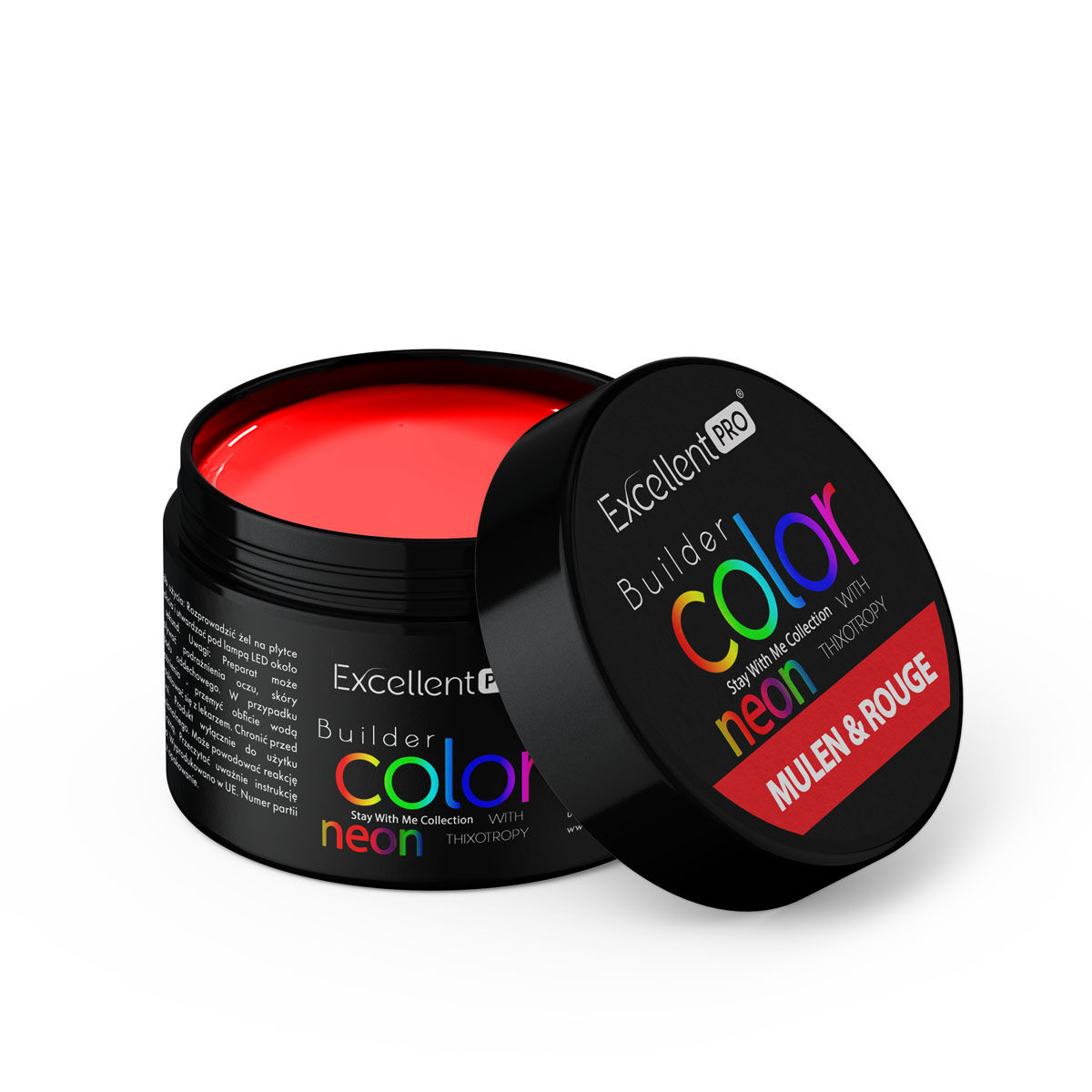 Excellent PRO Builder Color With Thixotropy Mulen & Rouge 15g
