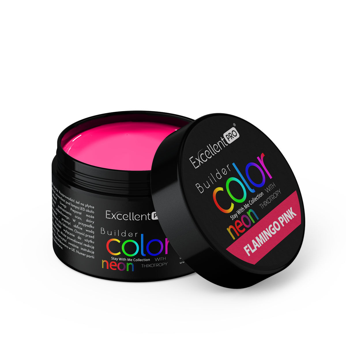 Builder Color With Thixotropy Flamingo Pink 15g