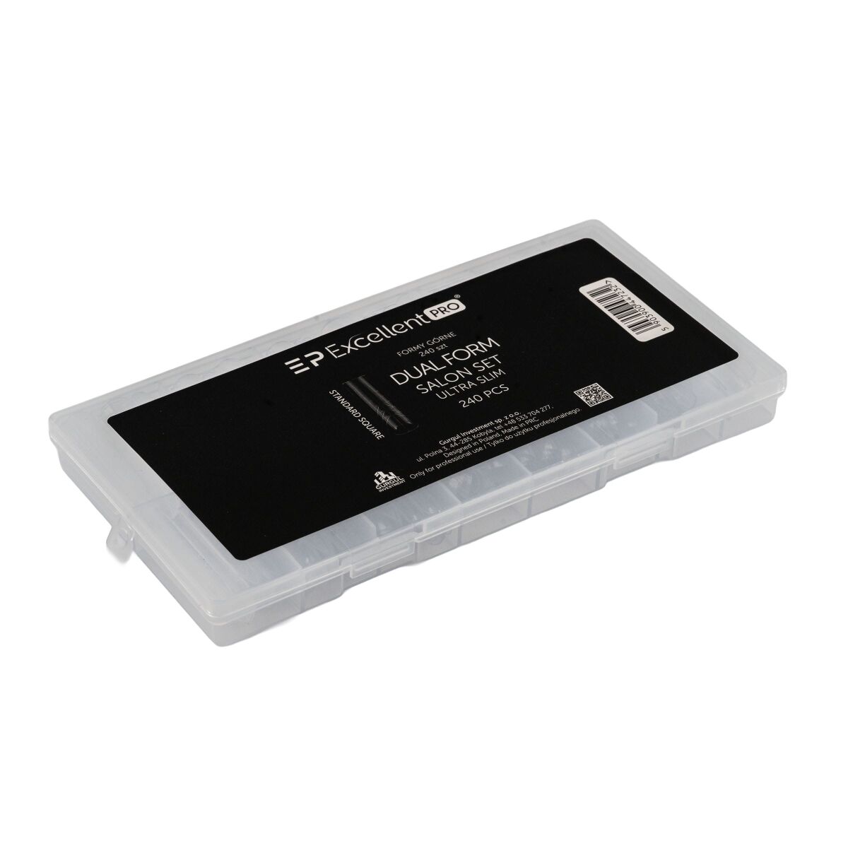 Excellent PRO Formy górne dual form STANDARD SQUARE 240 szt