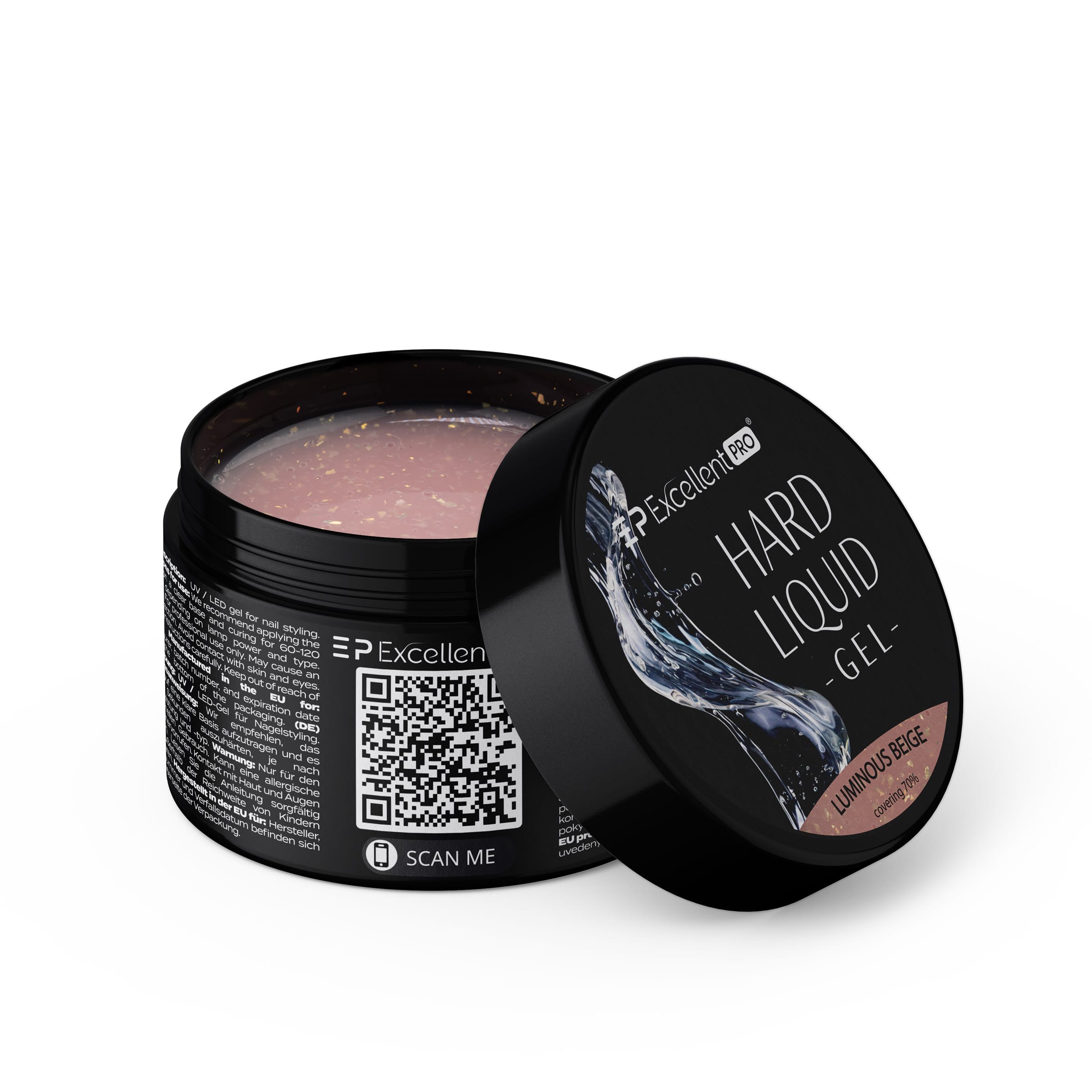 Excellent PRO Hard Liquid Gel Luminous Beige 50g