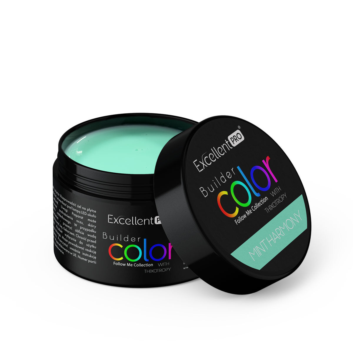 Excellent PRO Builder Color With Thixotropy Mint Harmony 15g