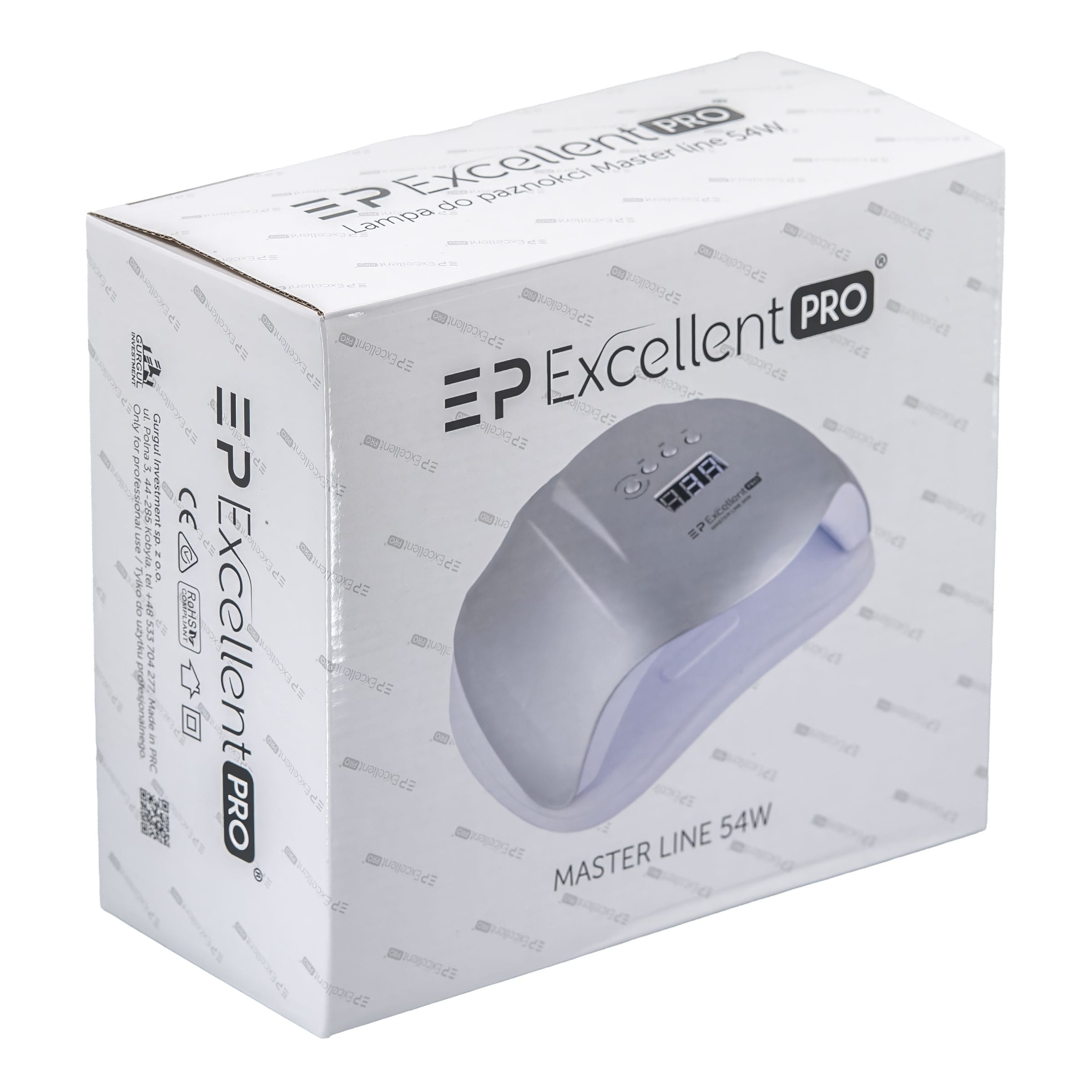 Lampa do paznokci Excellent Pro 54W Master line Silver - 8