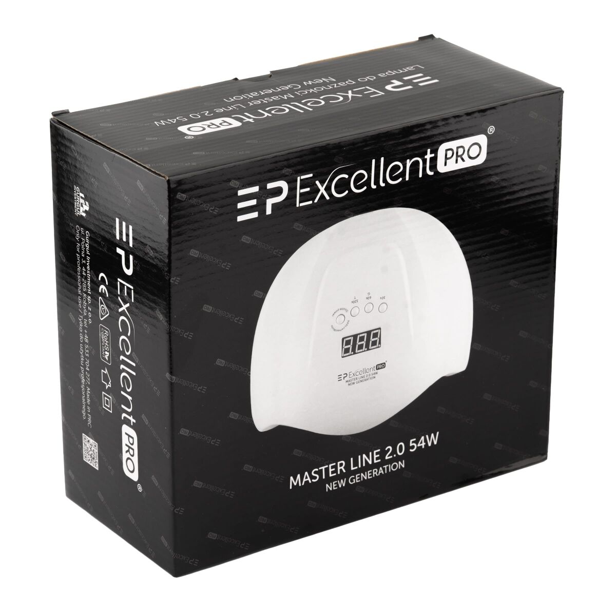 Lampa do paznokci Excellent Pro 54W Master line 2.0 biała