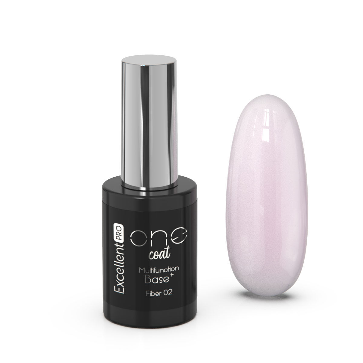Excellent PRO One Coat Multifunction Fiber Base Delicate Pink (02) 11g