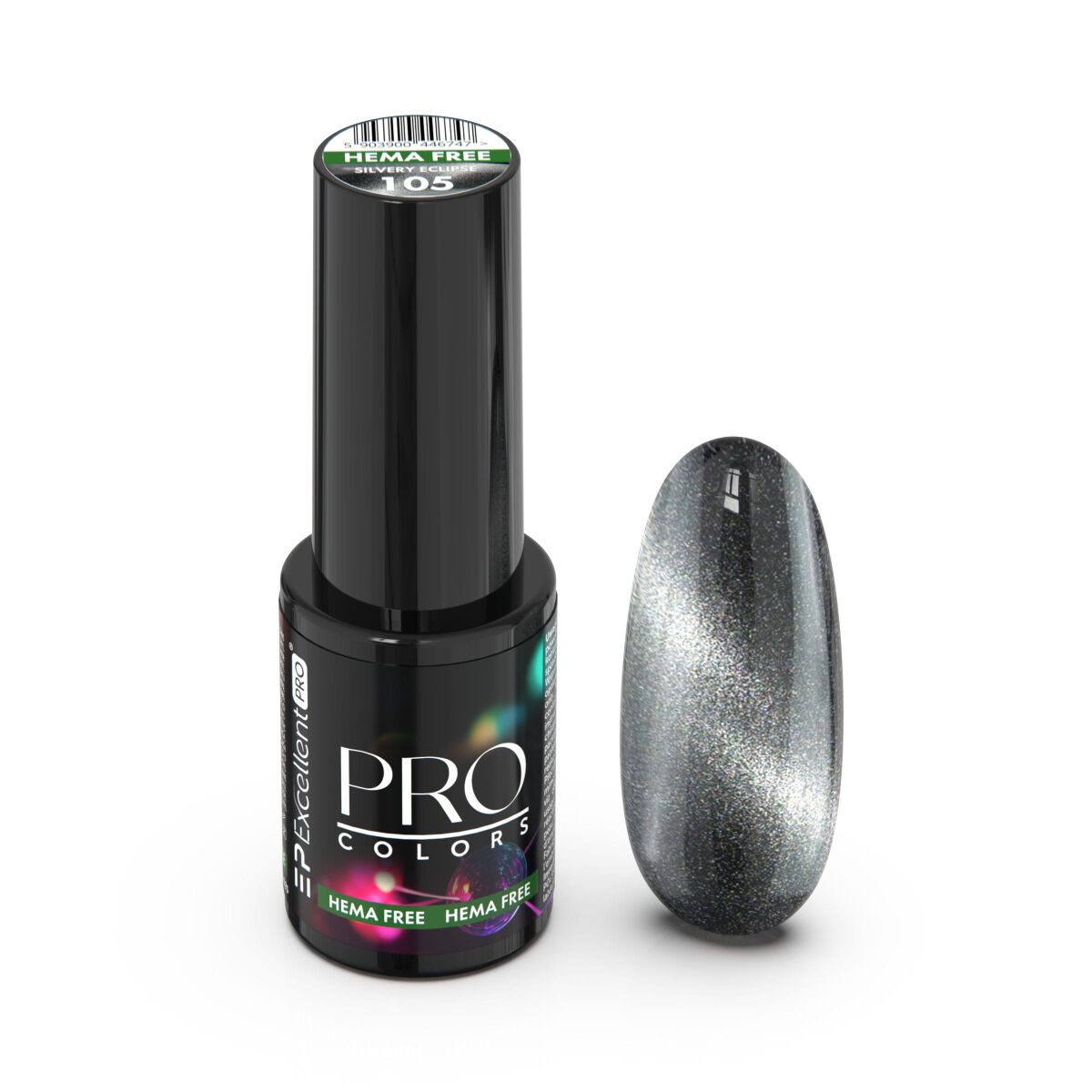 Excellent PRO Colors HemaFree CatEye 105 SILVERY ECLIPSE 7g