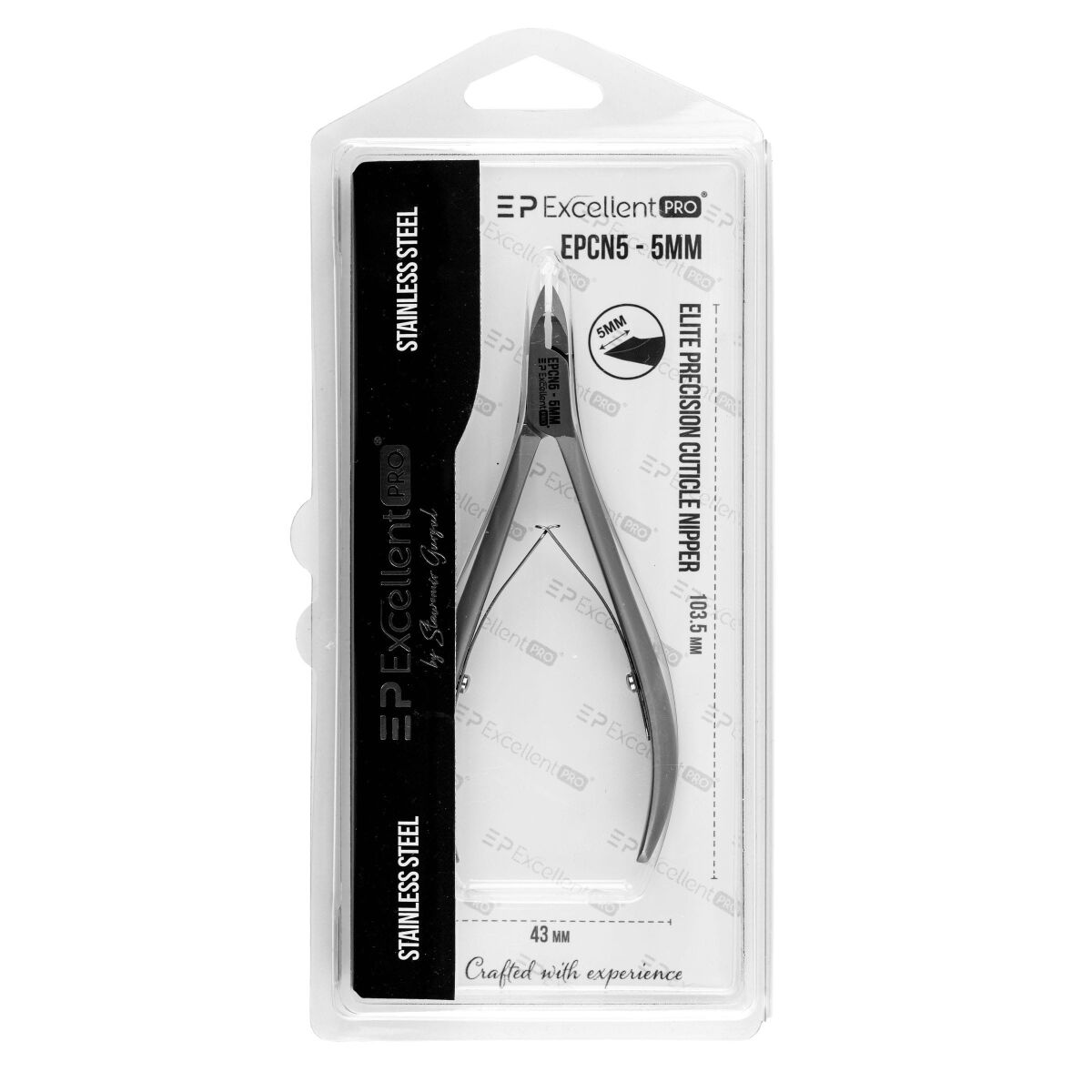 Excellent PRO Elite Precision Cuticle Nipper 5mm (EPCN5)