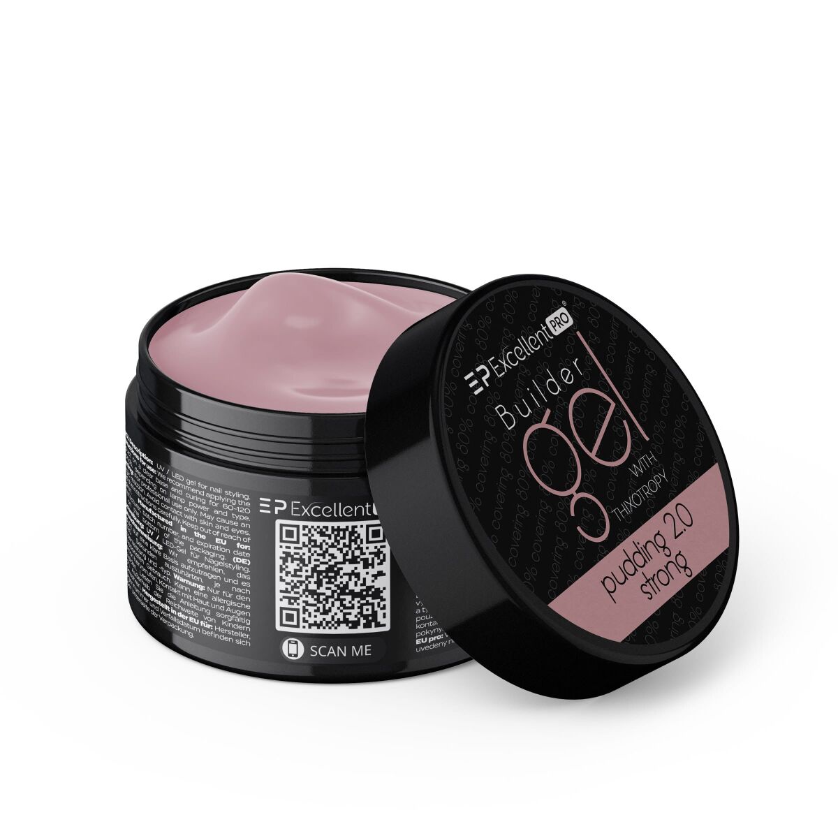 Excellent PRO Builder Gel With Thixotropy Pudding 2.0 Strong 50g