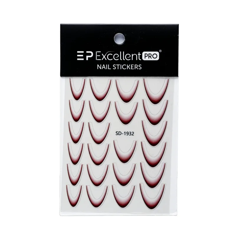 Excellent PRO Deco Nail Sticker 007