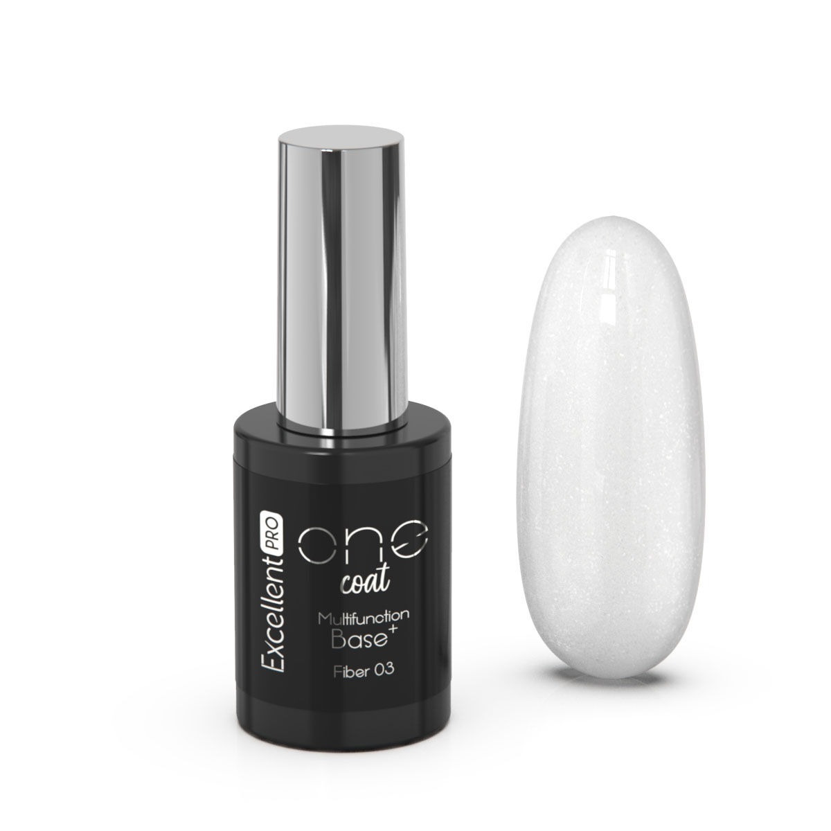Excellent PRO One Coat Multifunction Fiber Base Sparkling Snow (03) 11g