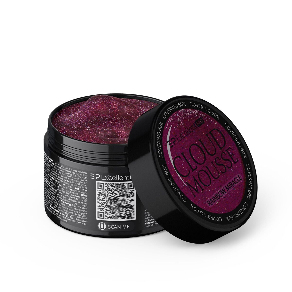Excellent PRO Cloud Mousse Rainbow Miracle 50g