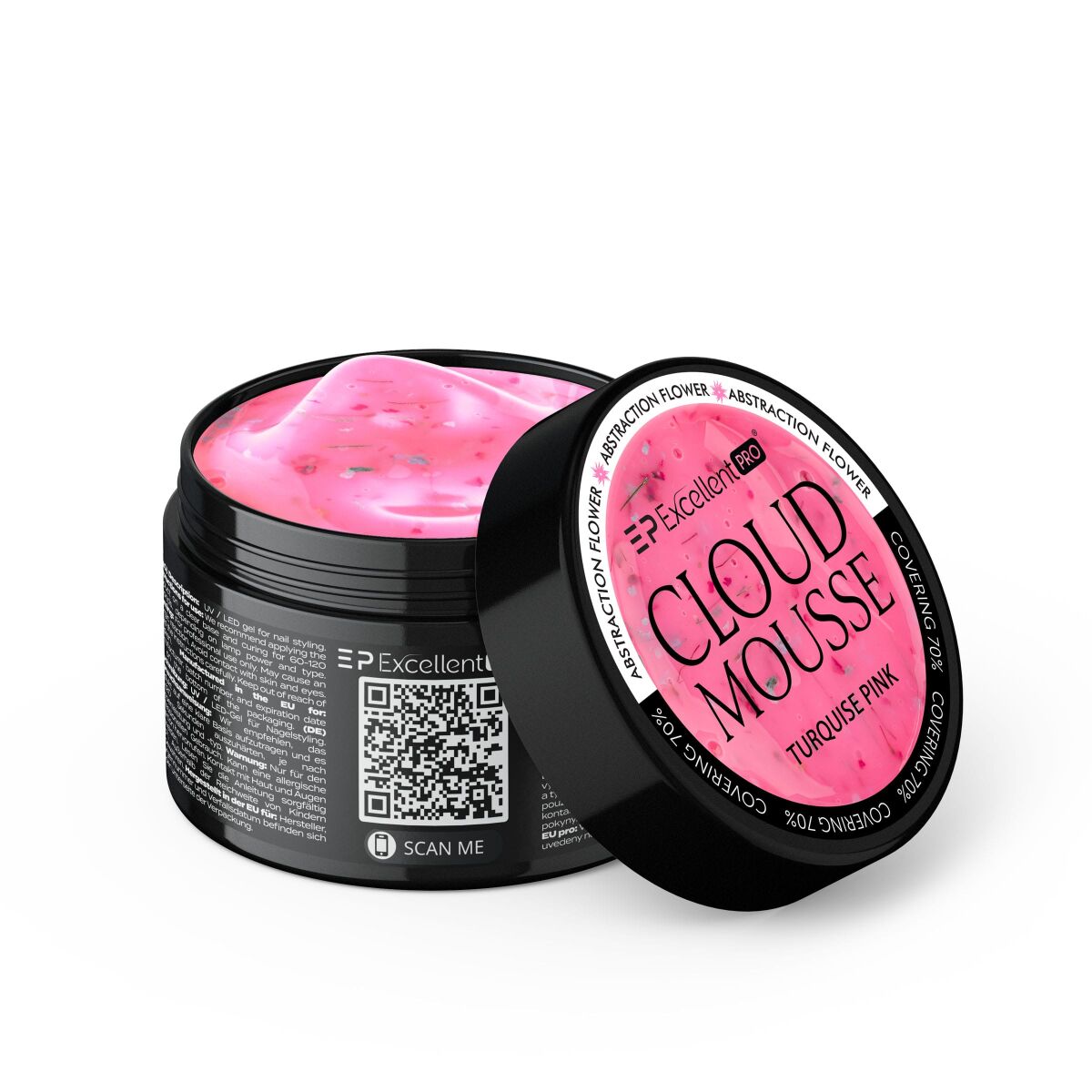 Excellent PRO Cloud Mousse TURQUOISE PINK FLOWER 15g