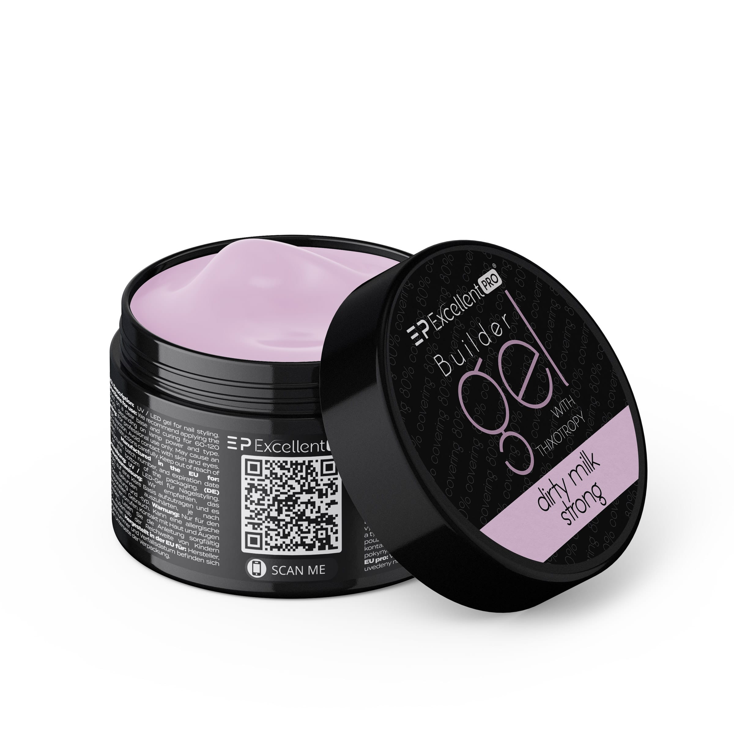 Excellent PRO Builder Gel With Thixotropy Dirty Milk Strong 15g