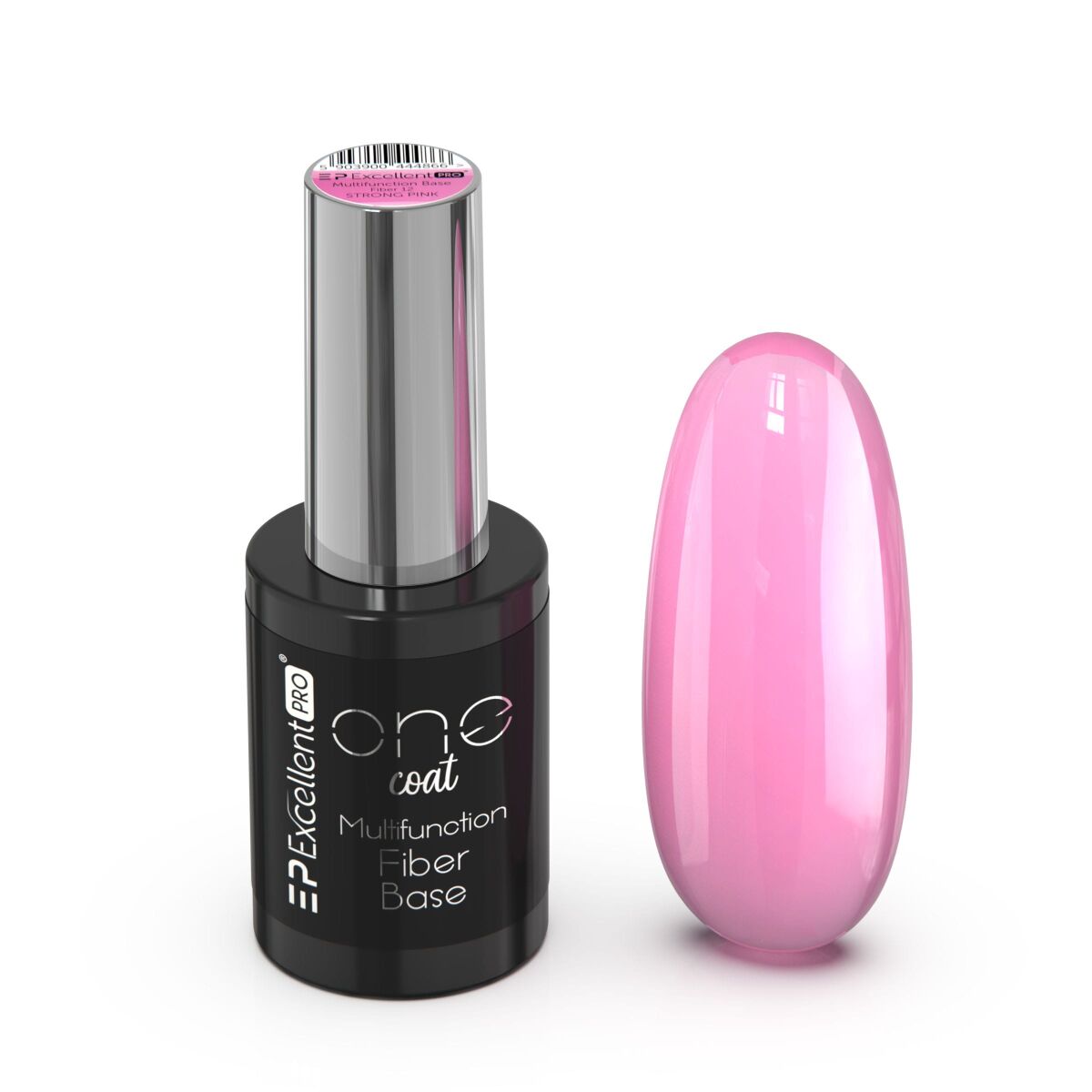 Excellent PRO One Coat Multifunction Fiber Base STRONG PINK (12) 11g