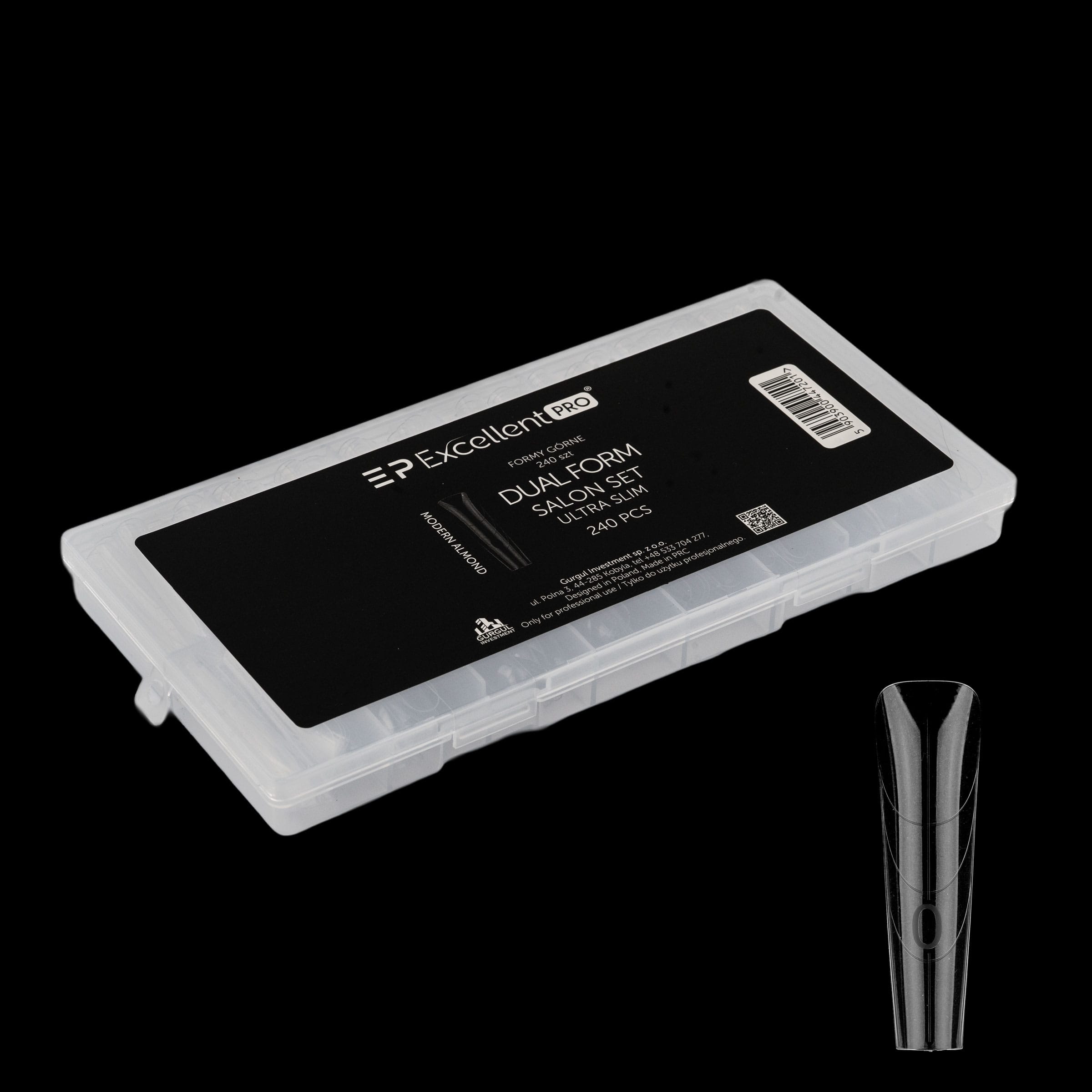 Excellent PRO Formy górne dual form MODERN ALMOND 240 szt - 3