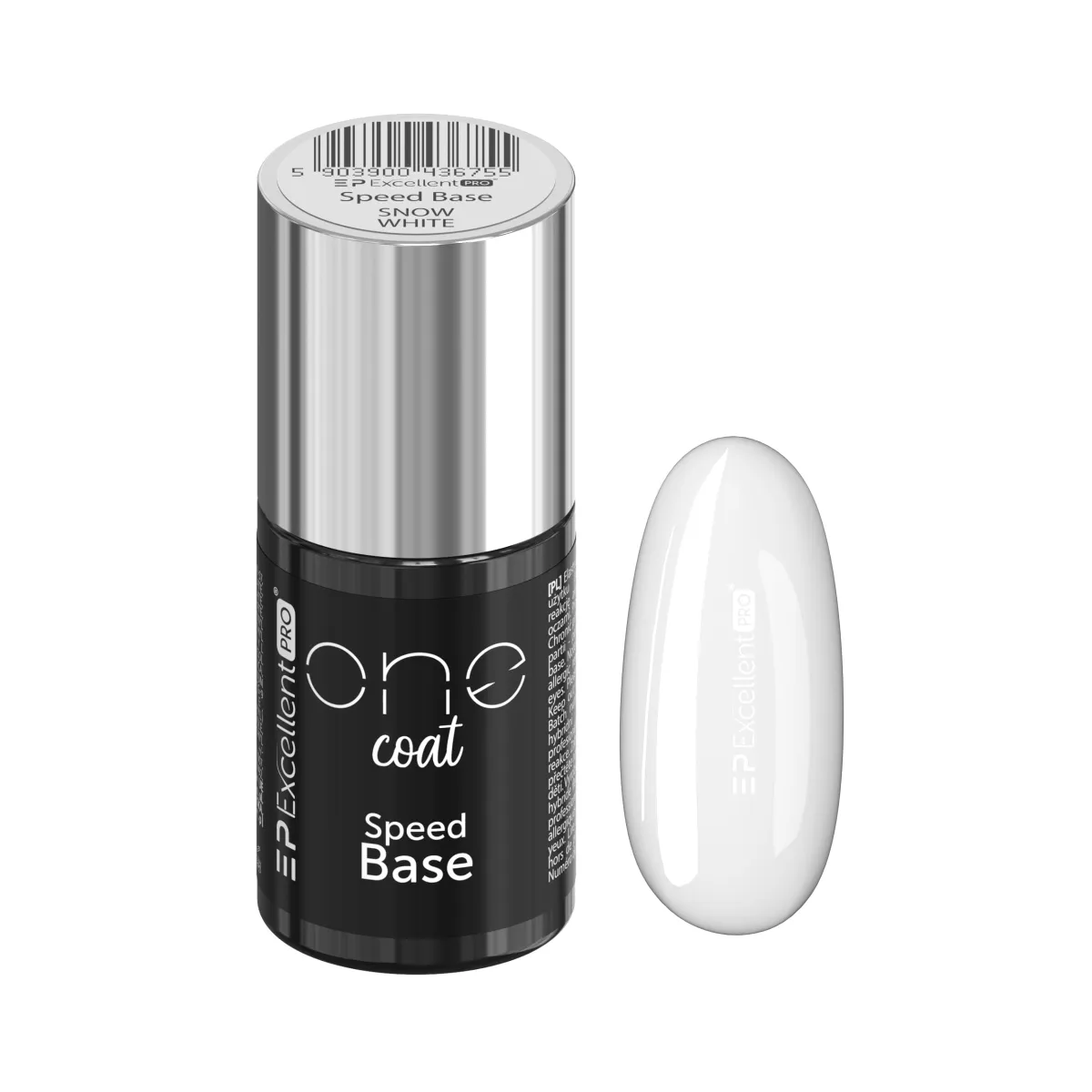 Excellent PRO One Coat Speed Base Snow White 7g