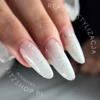 Excellent PRO Thixotropy gel with effect Milky Storm 15g - 2