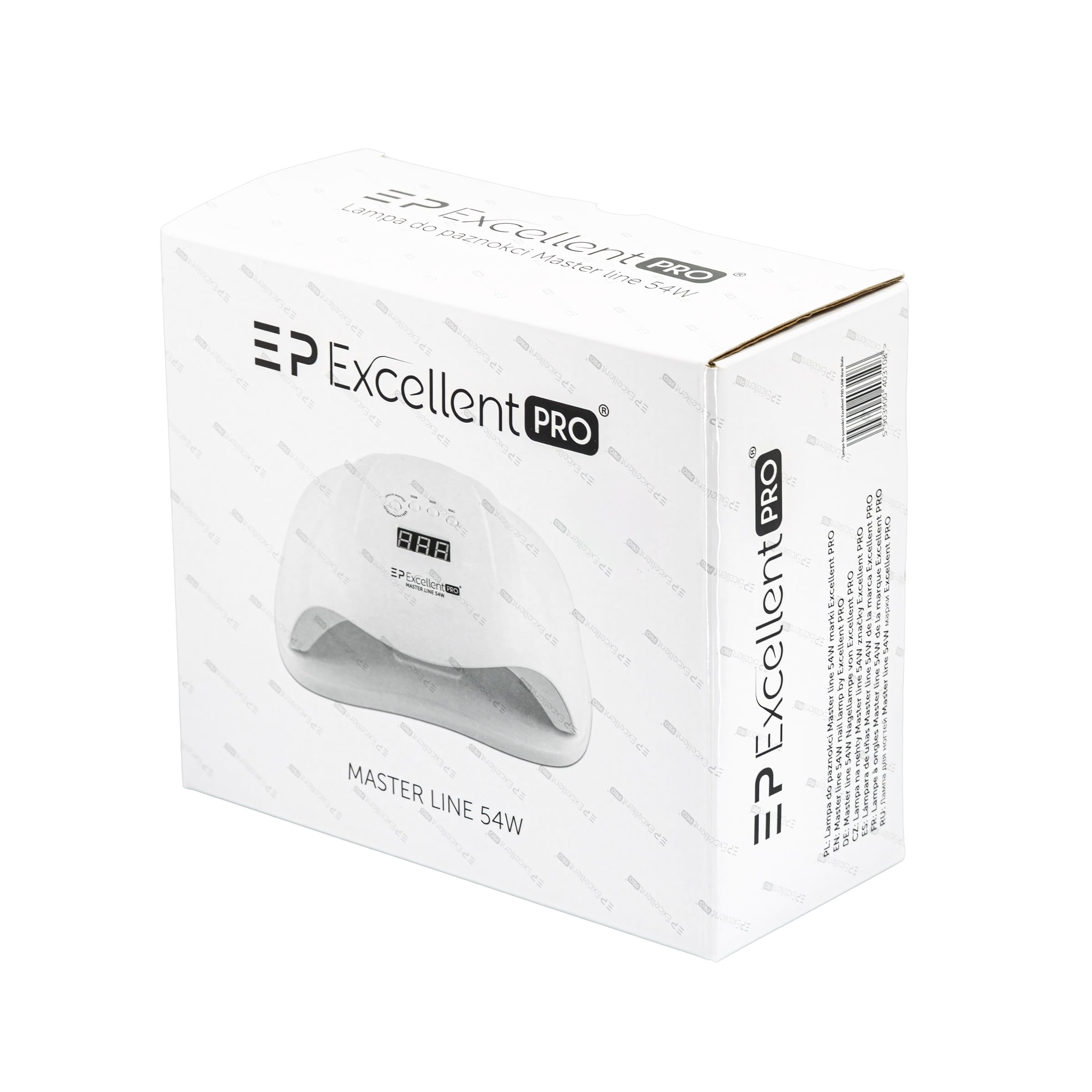 Lampa do paznokci Excellent Pro 54W Master line biała - 2