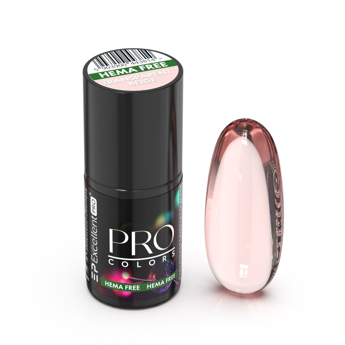 Excellent PRO Colors HemaFree TRANSPARENT BEIGE (SEMI-TRANSPARENT 3) 7g