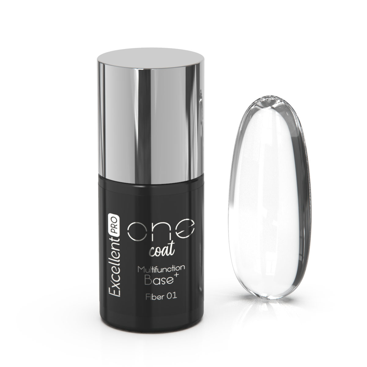Excellent PRO One Coat Multifunction Fiber Base Pink Fog (01) 7g