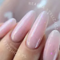 Excellent PRO Thixotropy gel with effect Cinderella Pink 50g - 3