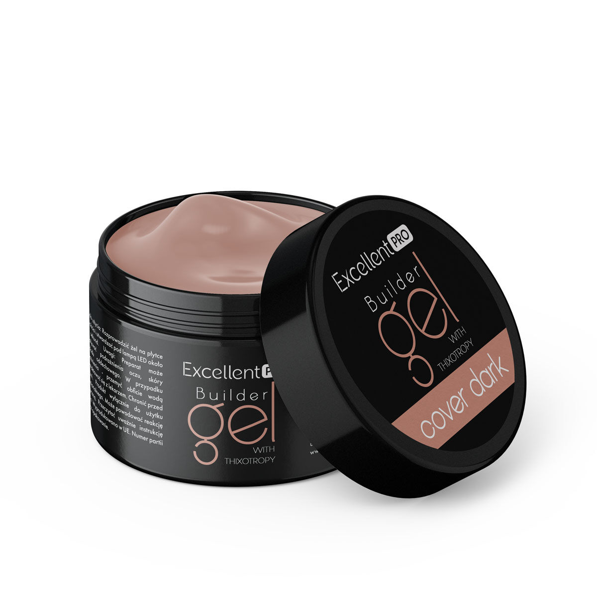 Excellent PRO Builder gel with thixotropy cover dark 50g