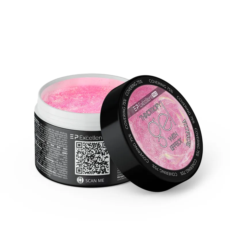 Excellent PRO Thixotropy gel with effect ROSALIA 15g