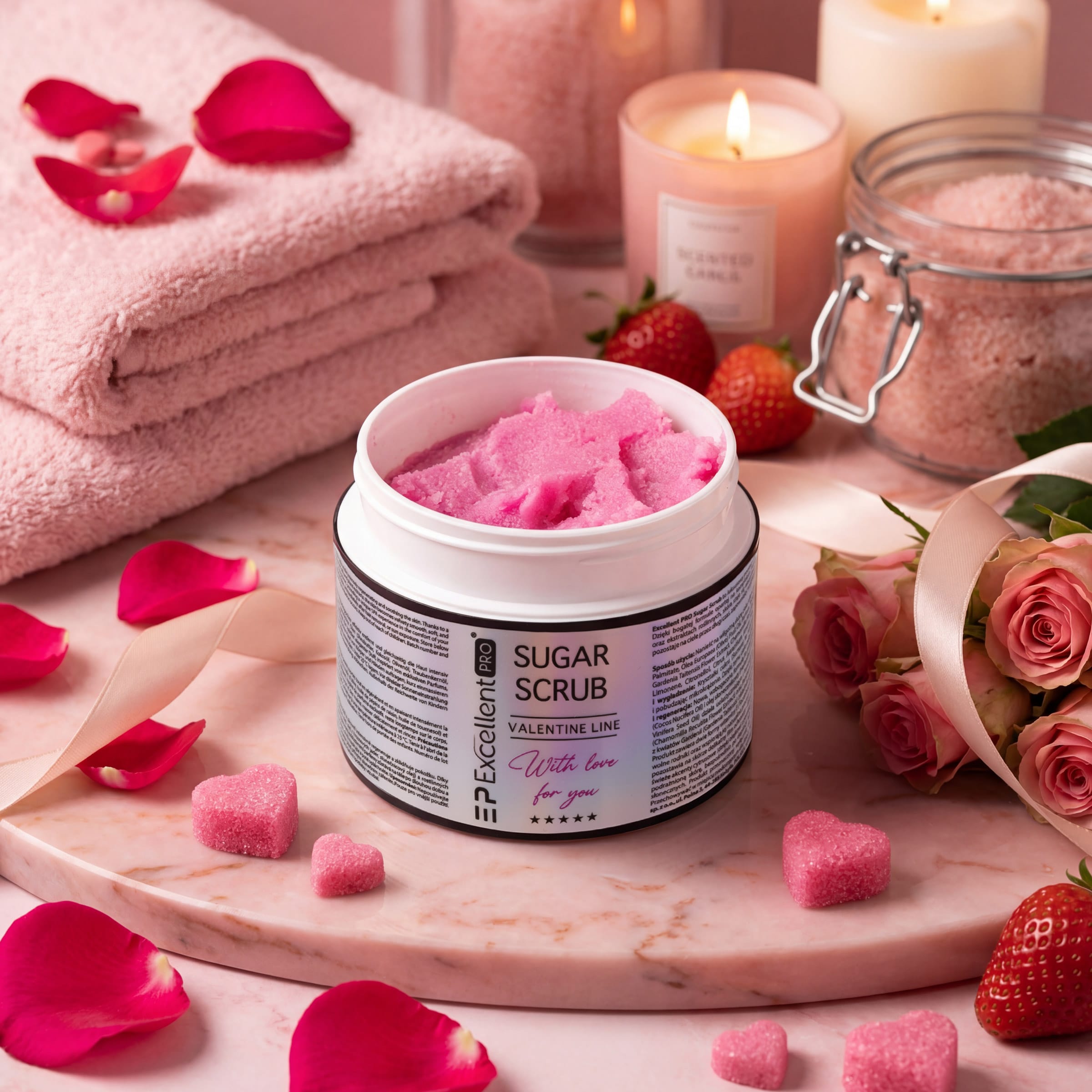 Excellent PRO Sugar Scrub With Love for You 300ml - 2