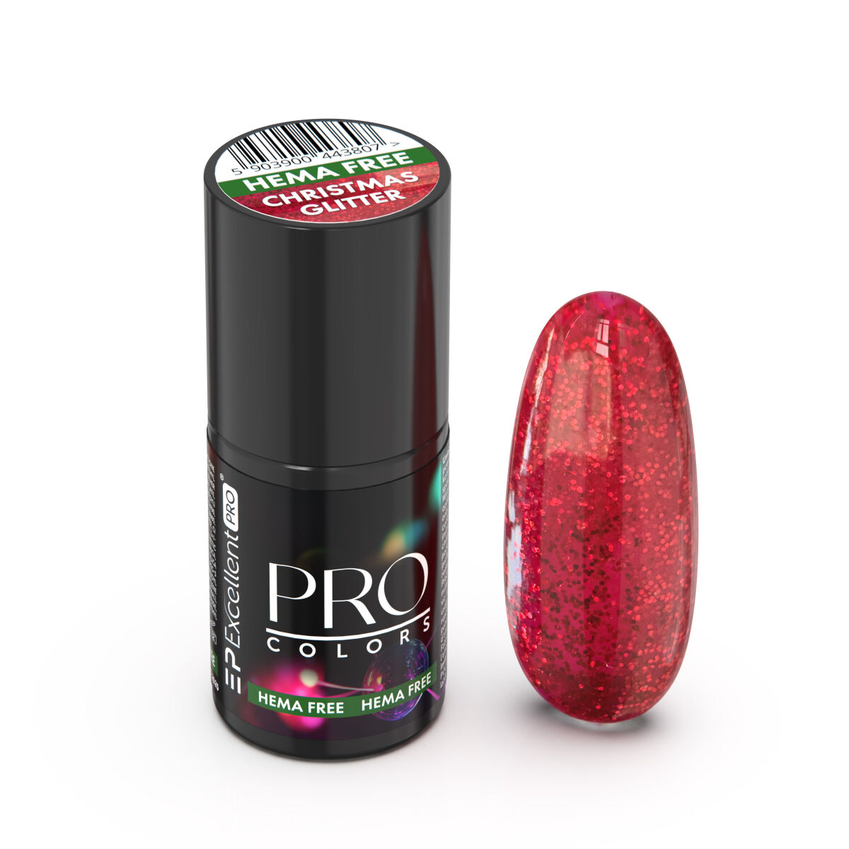 Excellent PRO Colors HemaFree CHRISTMAS GLITTER (BASIC 20) 7g