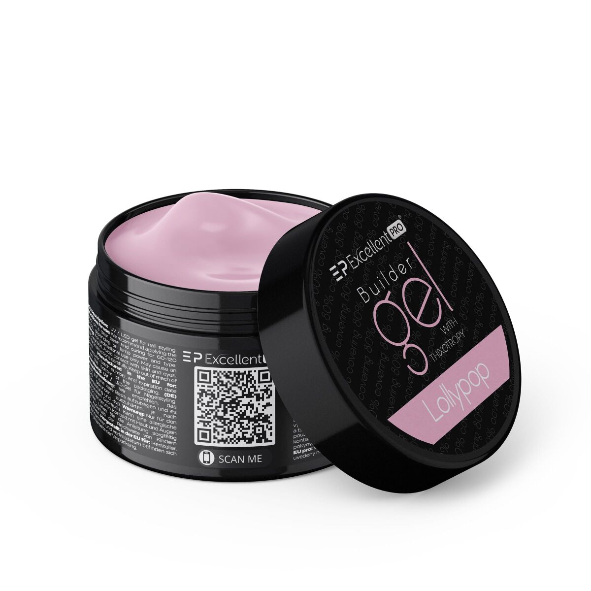 Excellent PRO Builder Gel With Thixotropy Lollypop 15g