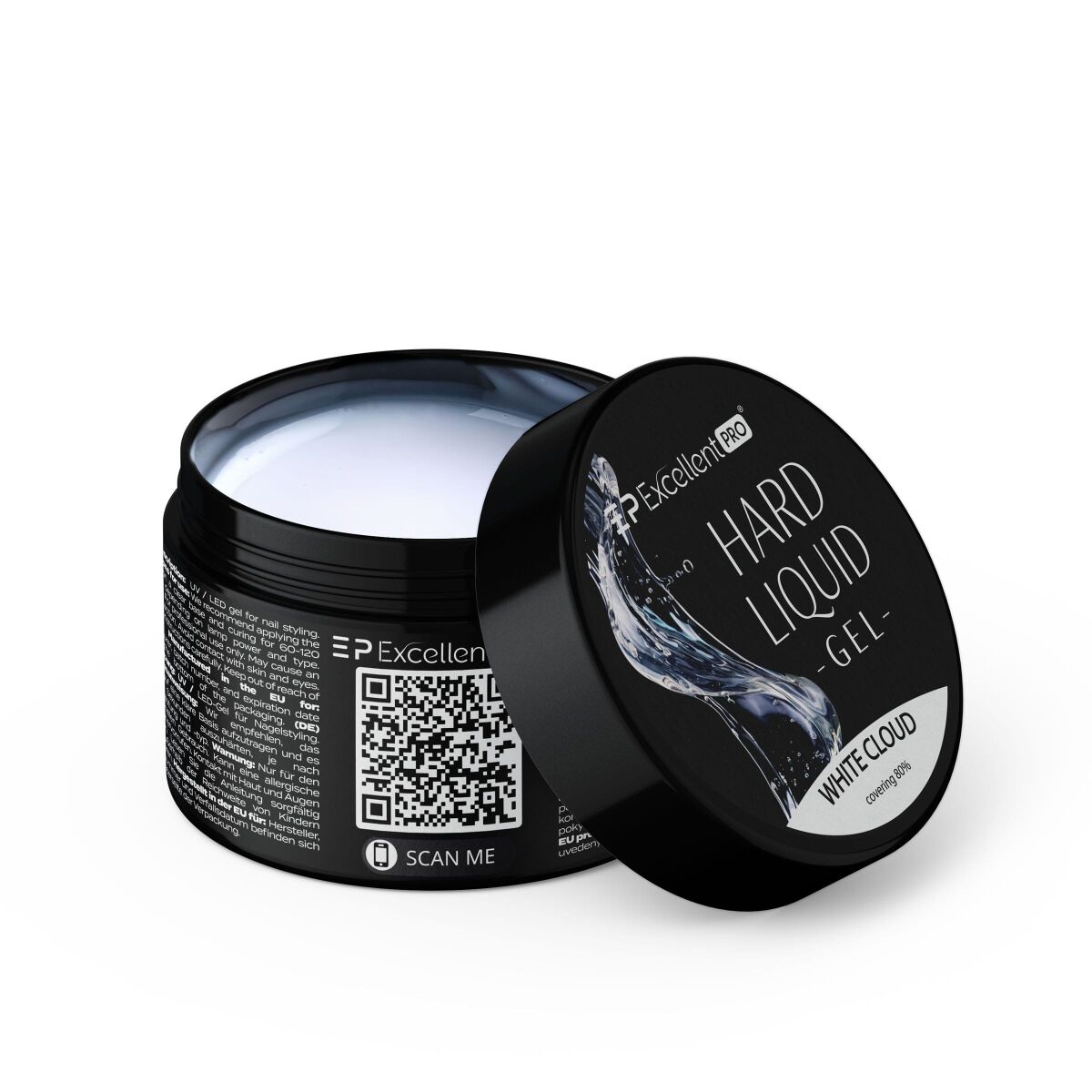 Excellent PRO Hard Liquid Gel White Cloud 15g
