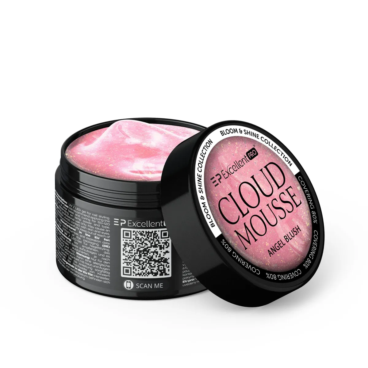 Excellent PRO Cloud Mousse ANGEL BLUSH 15g