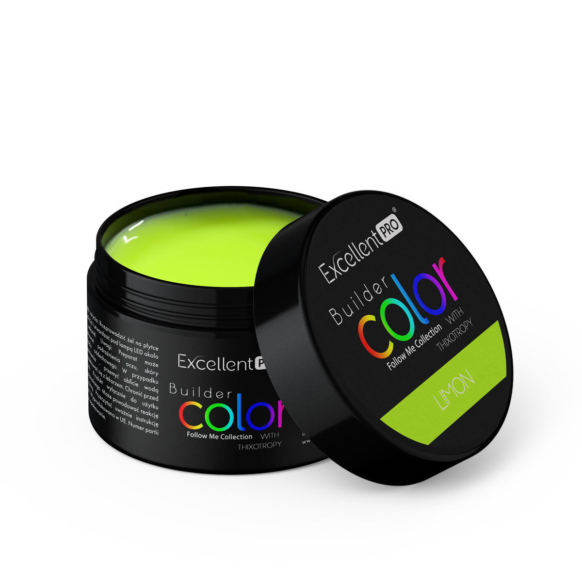 Excellent PRO Builder Color With Thixotropy Limon 15g