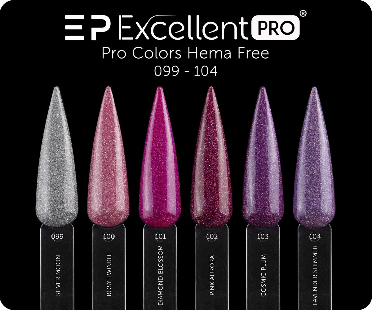 Excellent PRO Colors HemaFree 104 LAVENDER SHIMMER 7g