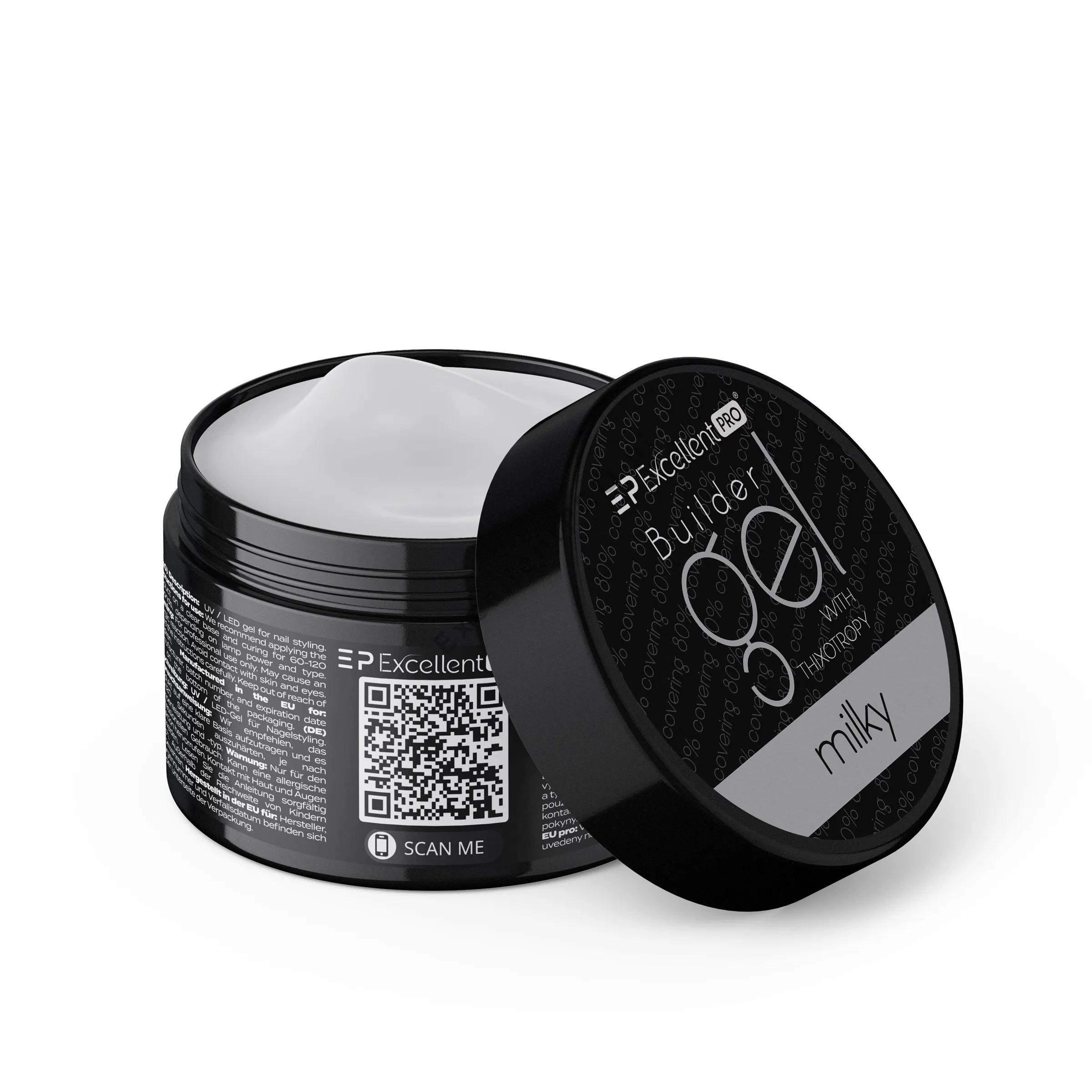 Excellent PRO Builder gel with thixotropy milky 50g