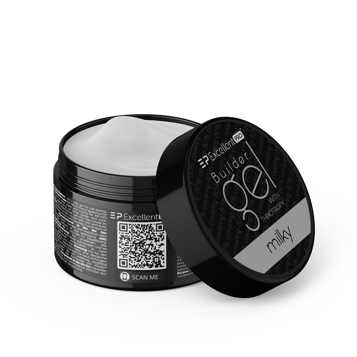 Excellent PRO Builder gel with thixotropy milky 50g