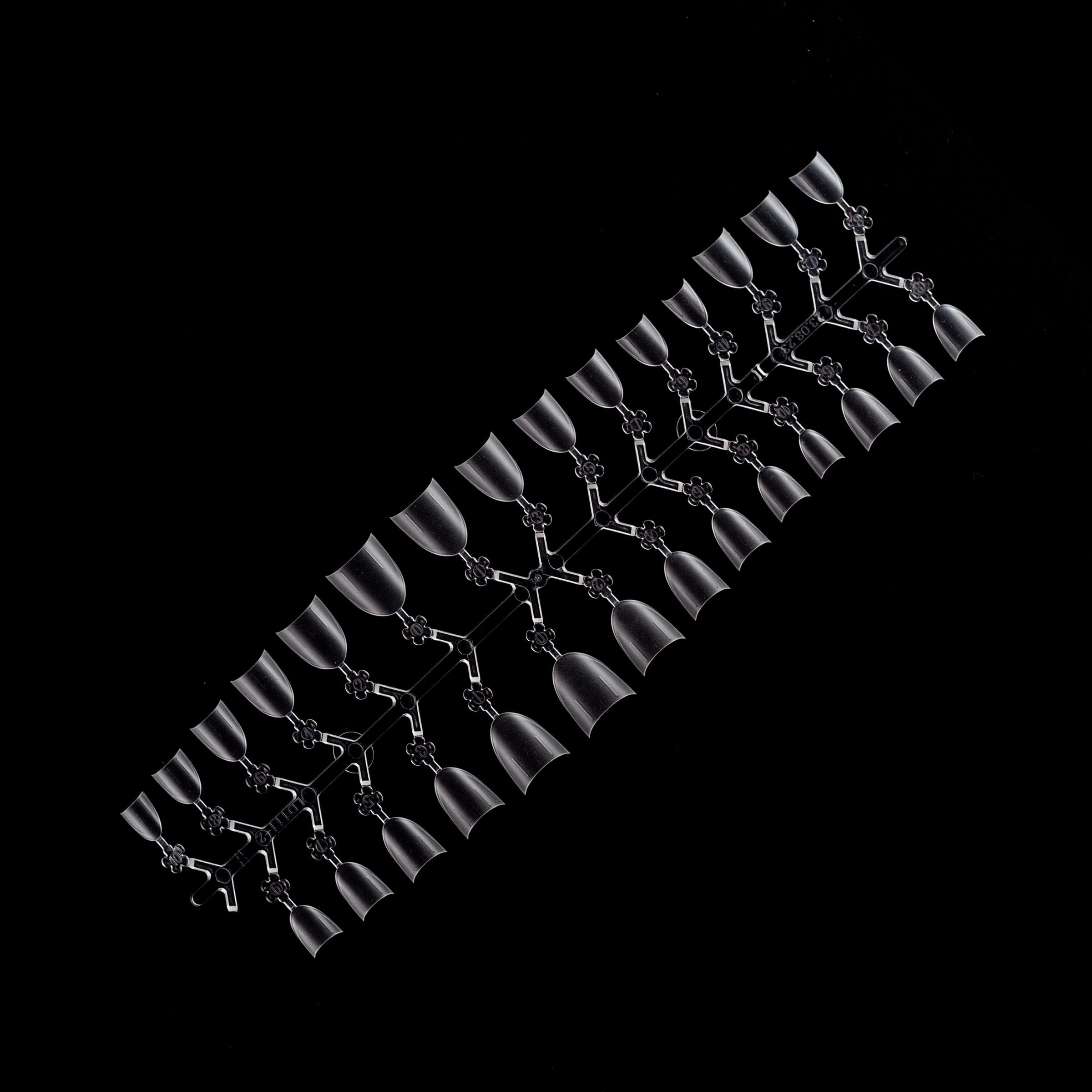 Excellent PRO Tipsy flexi clear almond short 360 pcs - 2