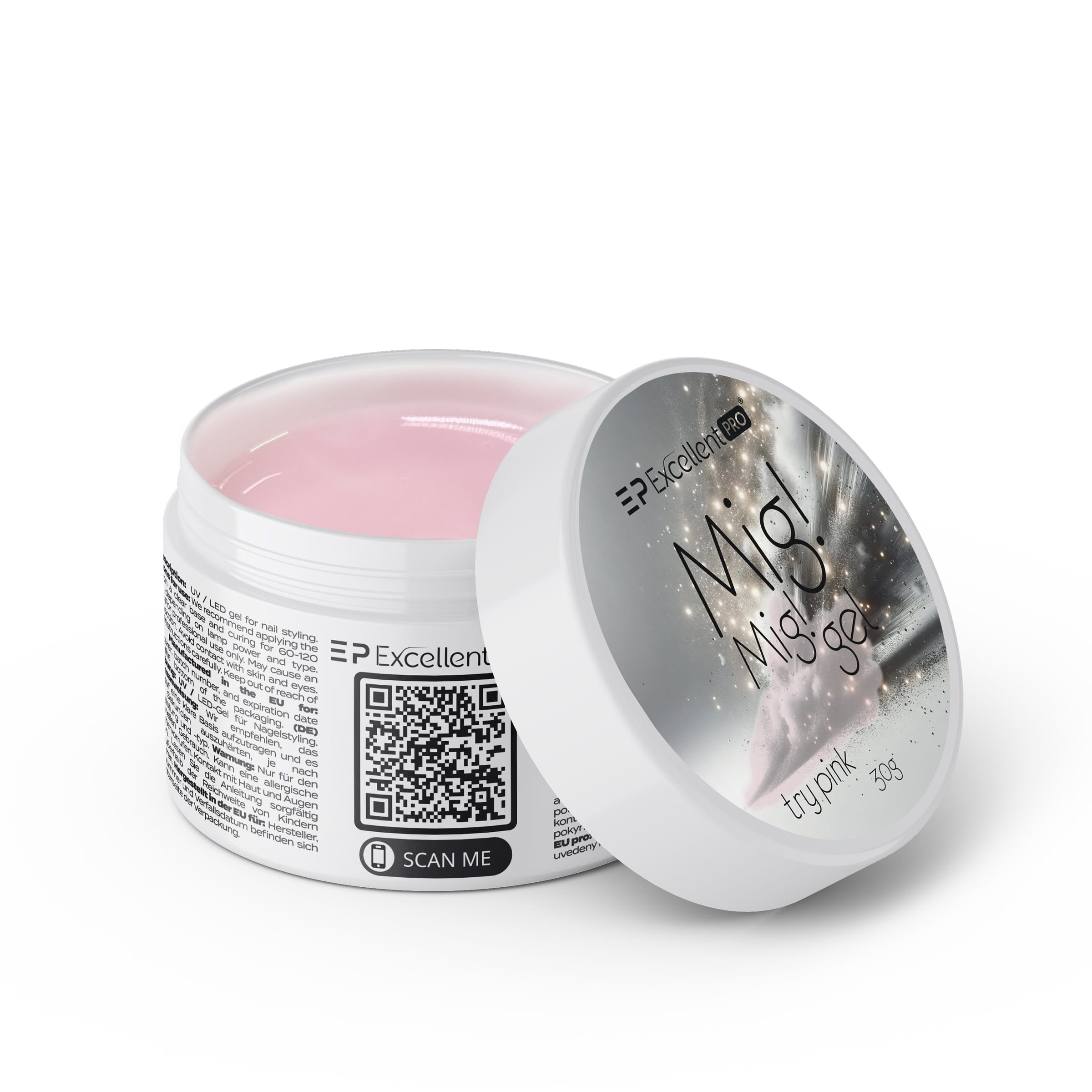 Excellent PRO MIG! MIG! GEL TRY PINK 30g