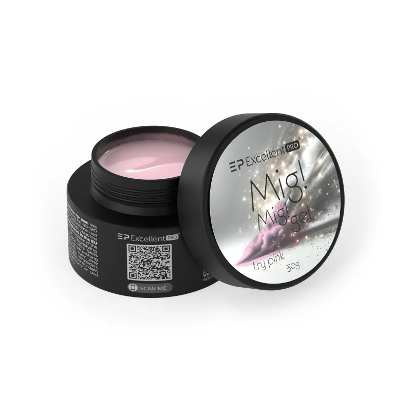 Excellent PRO MIG! MIG! GEL TRY PINK 30g
