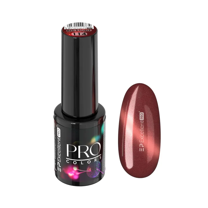 Excellent PRO Colors CatEye 114 RED BAUBLE 7g