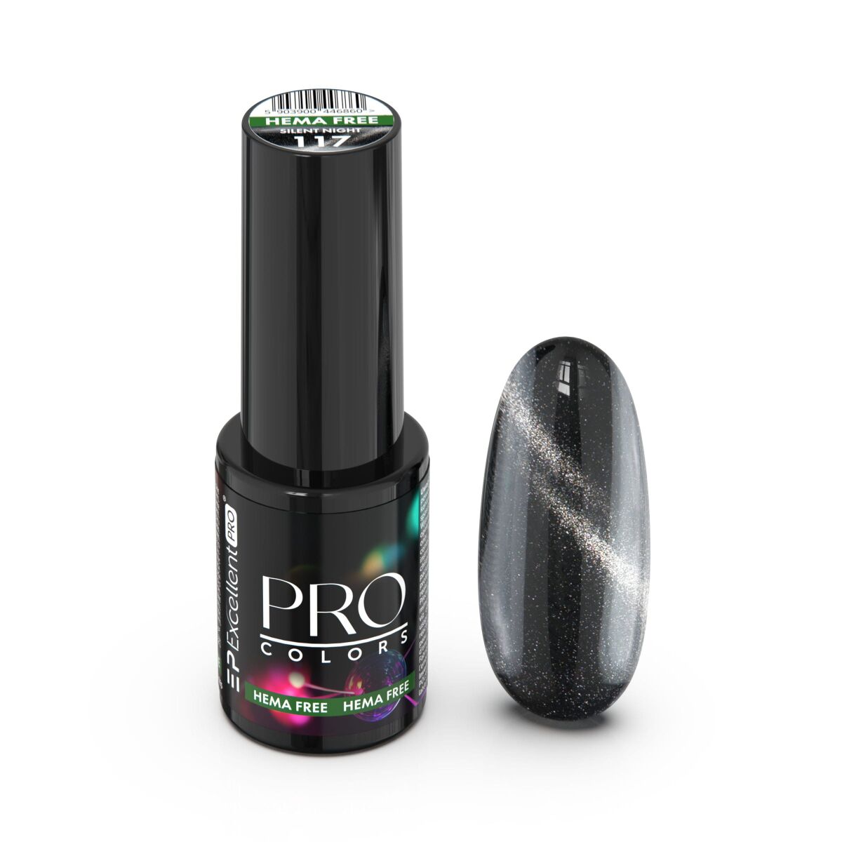 Excellent PRO Colors HemaFree CatEye 117 SILENT NIGHT 7g