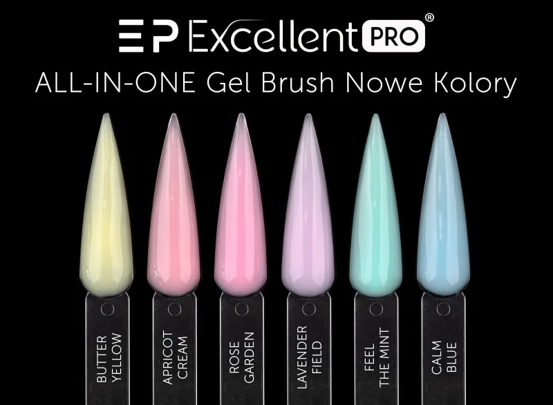 Excellent PRO ALL-IN-ONE Gel Brush Lavender Field 11g