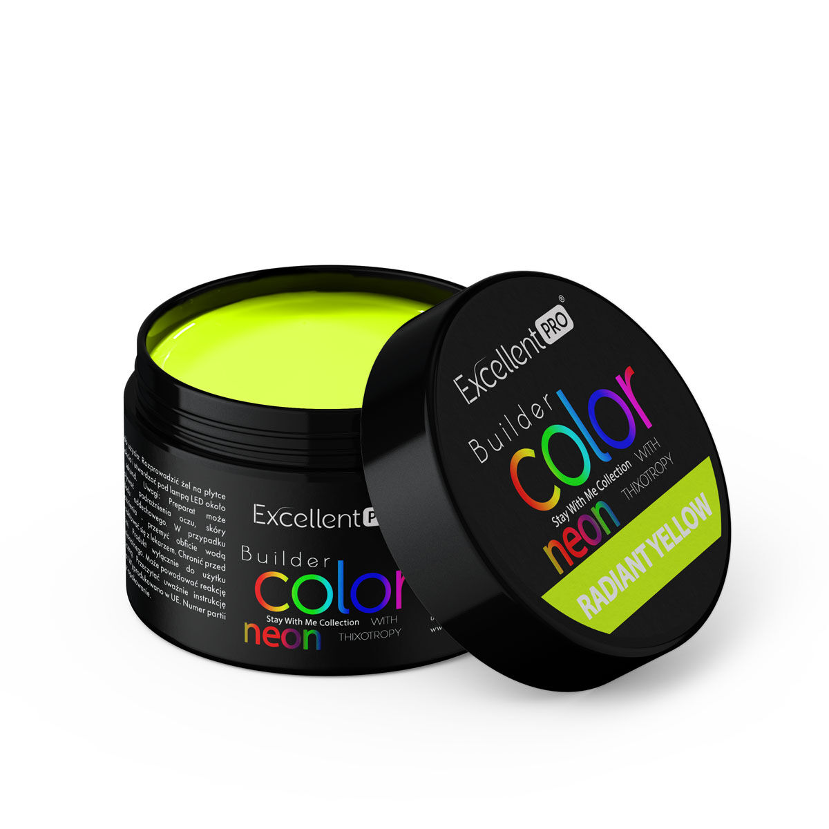 Excellent PRO Builder Color With Thixotropy Radiant Yellow 15g